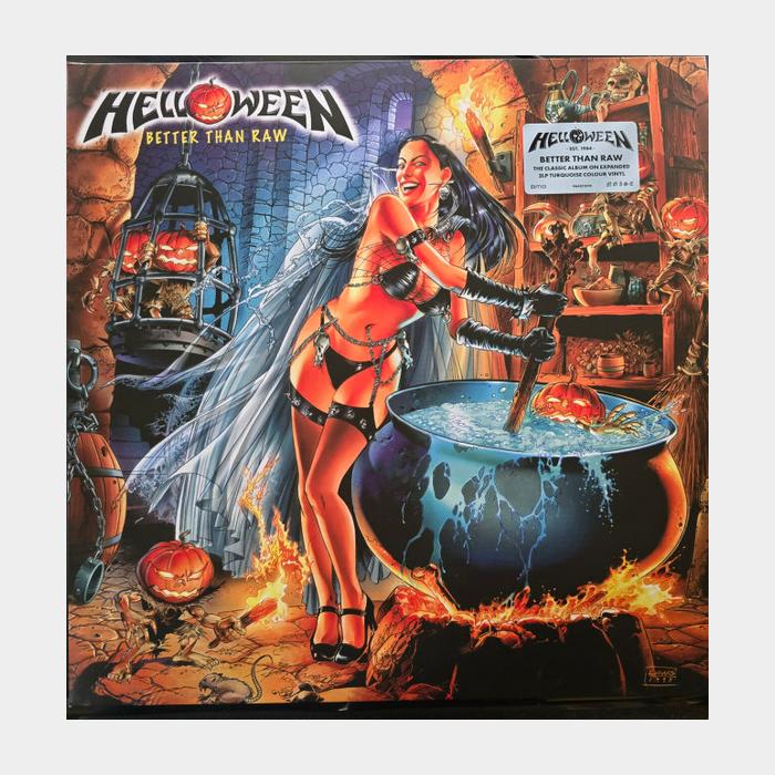 Helloween - Better Than Raw 2LP (sealed, 180g, Blue LP)