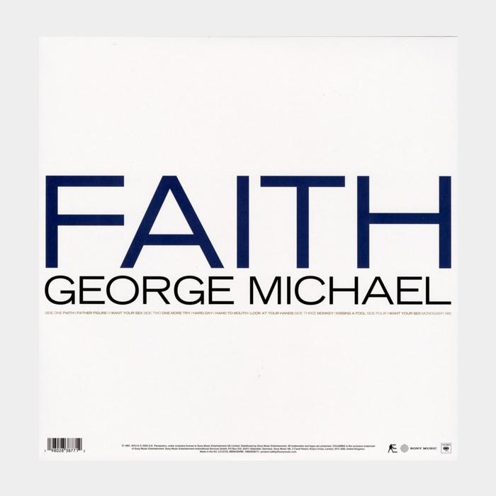 George Michael - Faith 2LP (sealed, 180g)