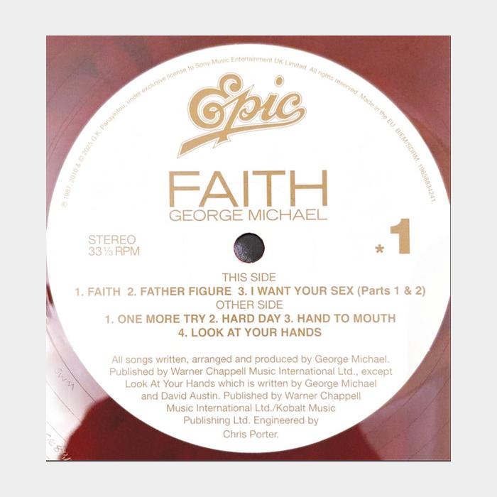 George Michael - Faith 2LP (sealed, 180g, Red LP)