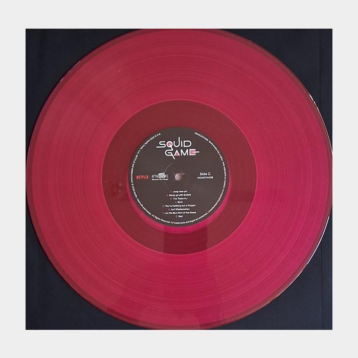 OST - Squid Game 2LP (sealed, 180g, Green/Pink LP)