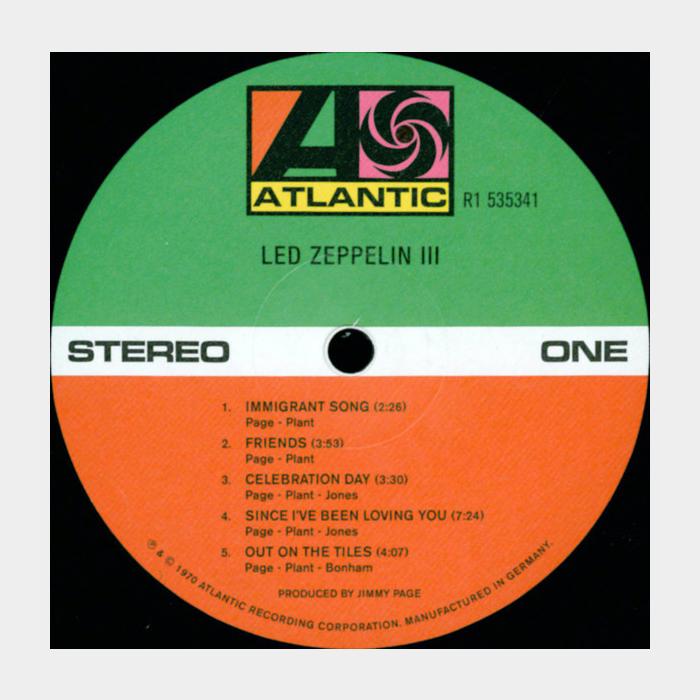 Led Zeppelin - III (sealed, 180g)