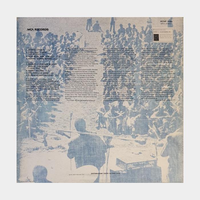 B.B. King - Live In Cook County Jail (sealed, 180g)