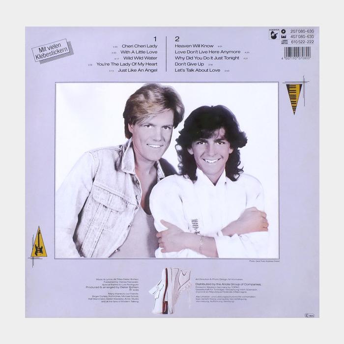 Modern Talking - Let's Talk About Love (ex+/ex+)