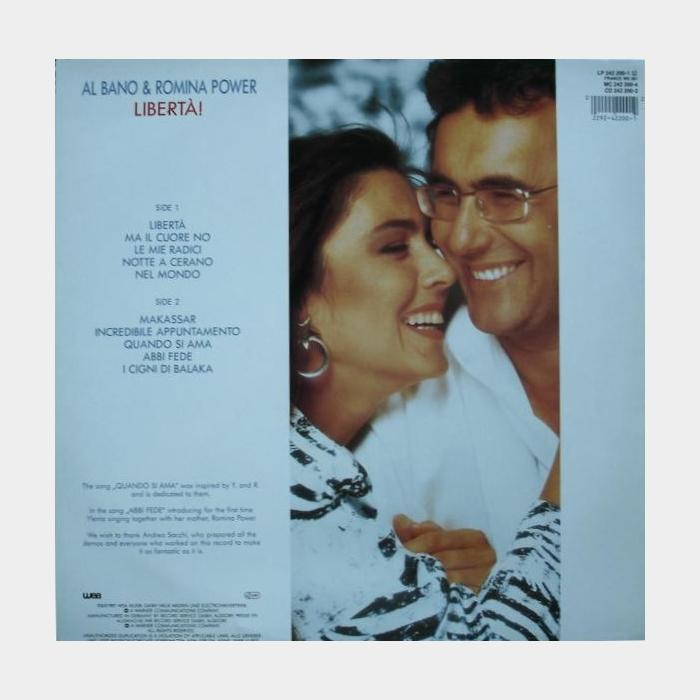 Al Bano & Romina Power - Liberta! (ex+/ex+)