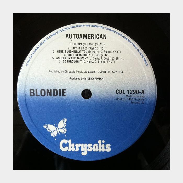Blondie - AutoAmerican (ex/ex+)