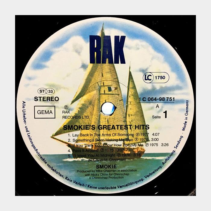 Smokie - Greatest Hits (ex-/ex)