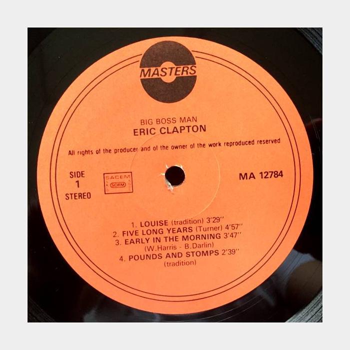 Eric Clapton - Big Boss Man (ex+/ex+)