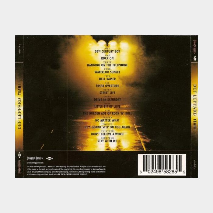 CD Def Leppard - Yeah!