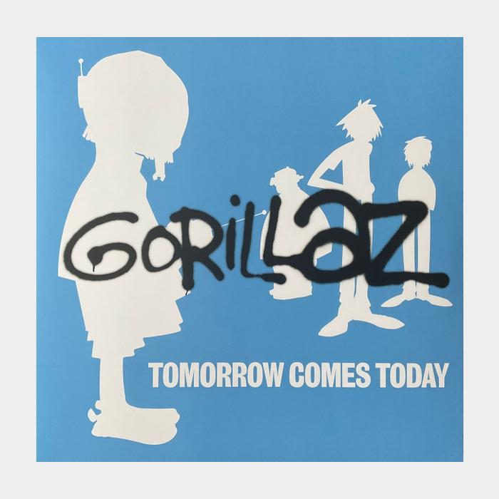Gorillaz - Tomorrow Comes Today (sealed, 180g, White/Blue LP)