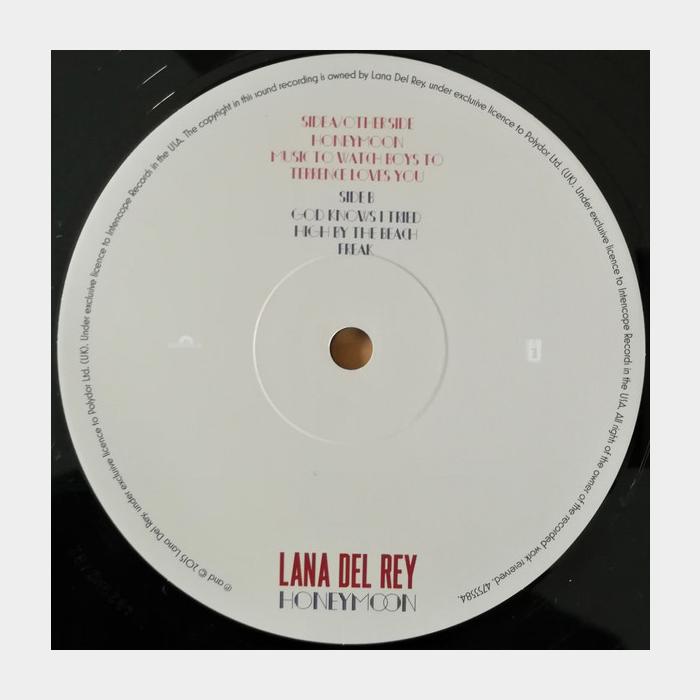 Lana Del Ray - Honeymoon 2LP (ex+/ex+, 180g)