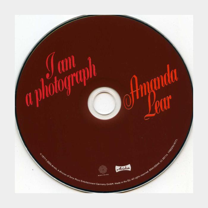 CD Amanda Lear - I'm A Photograph