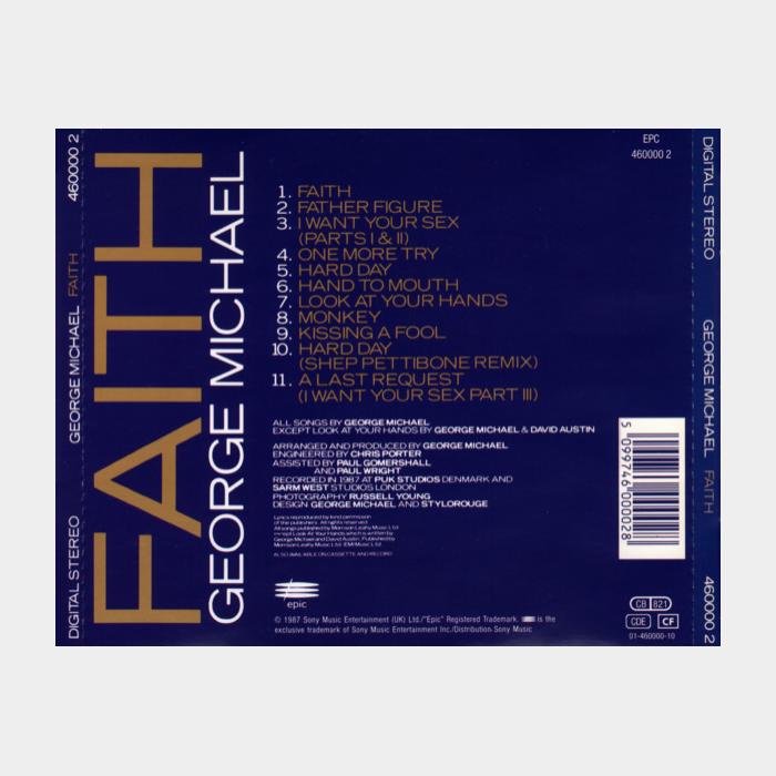 CD George Michael - Faith (ex+/ex+)