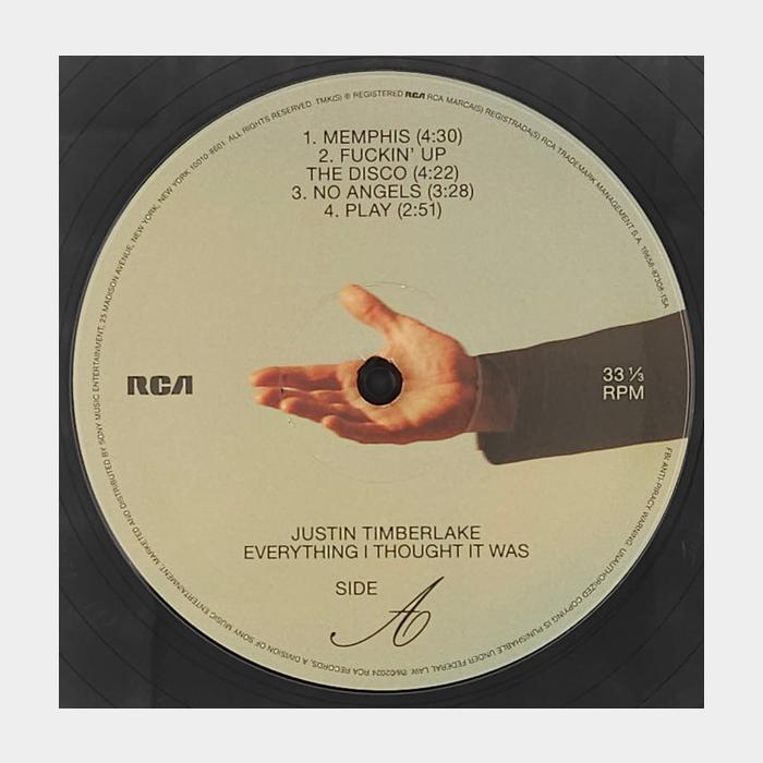 Justin Timberlake - Everything I Thought It Was 2LP (sealed, 180g)