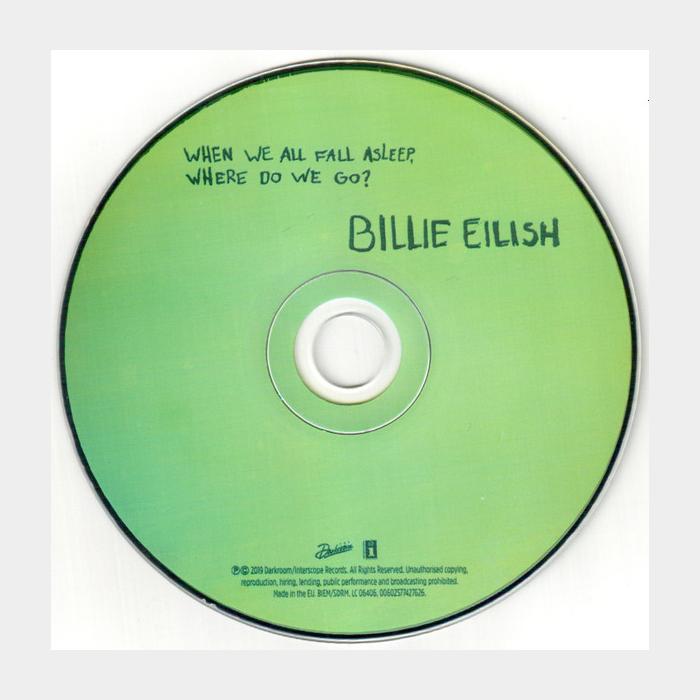 CD Billie Eilish - When We All Fall A Sleep. WhereDo We Go?