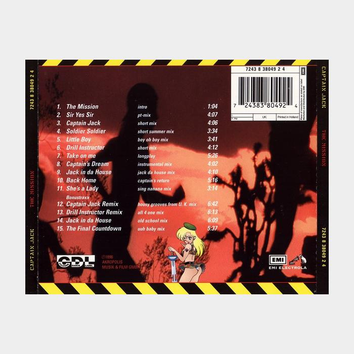 CD Captain Jack - The Mission