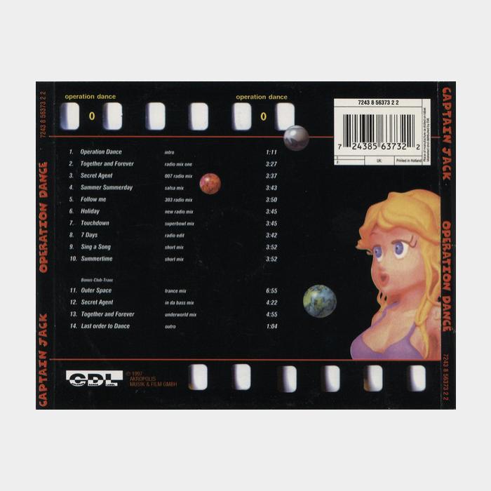 CD Captain Jack - Operation Dance