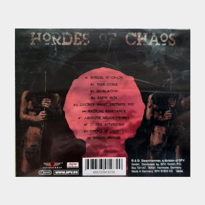 CD Kreator - Hordes Of Chaos