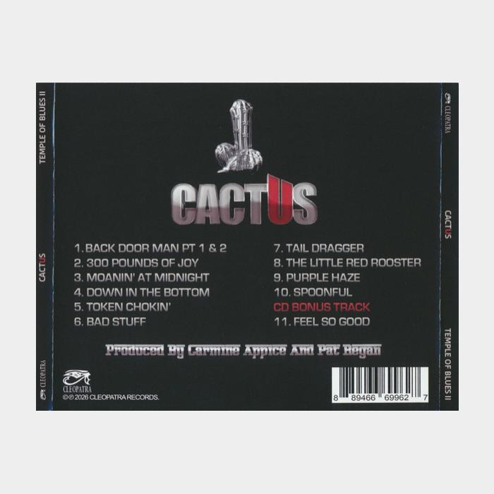 CD Cactus - Temple Of Blues II
