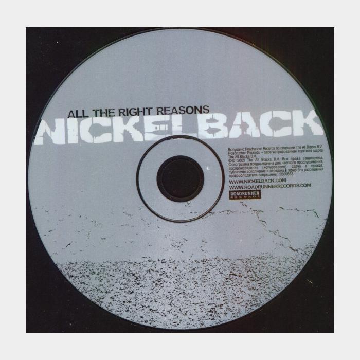 CD Nickelback - All The Right Reasons