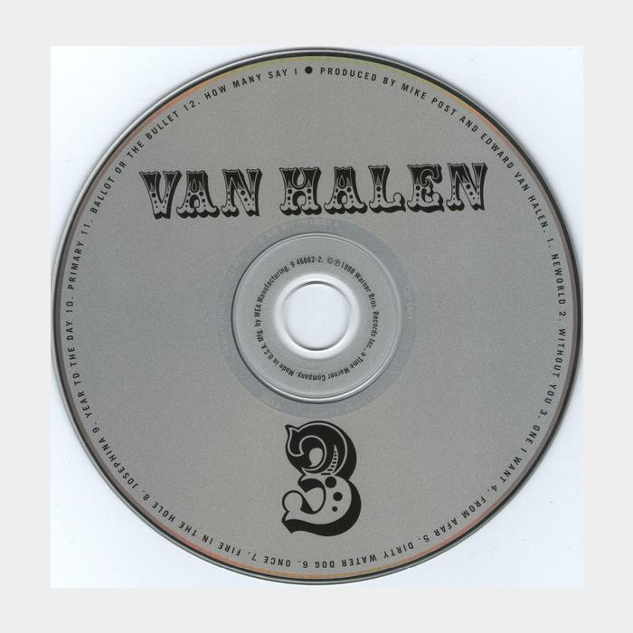 CD Van Halen - 3 (ex+/ex)