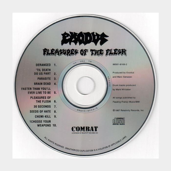 CD Exodus - Pleasures Of The Flesh
