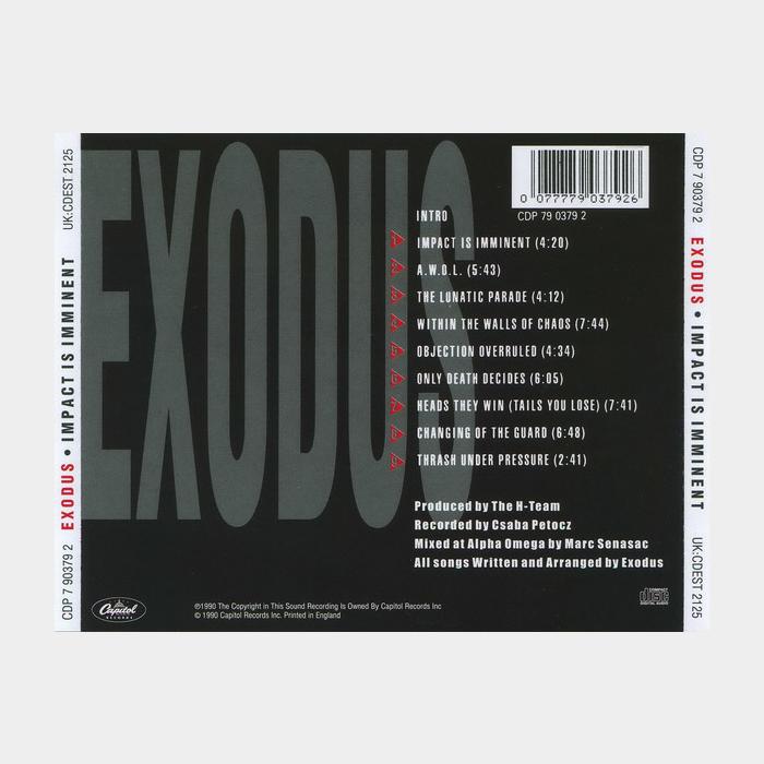 CD Exodus - Impact Is Imminent