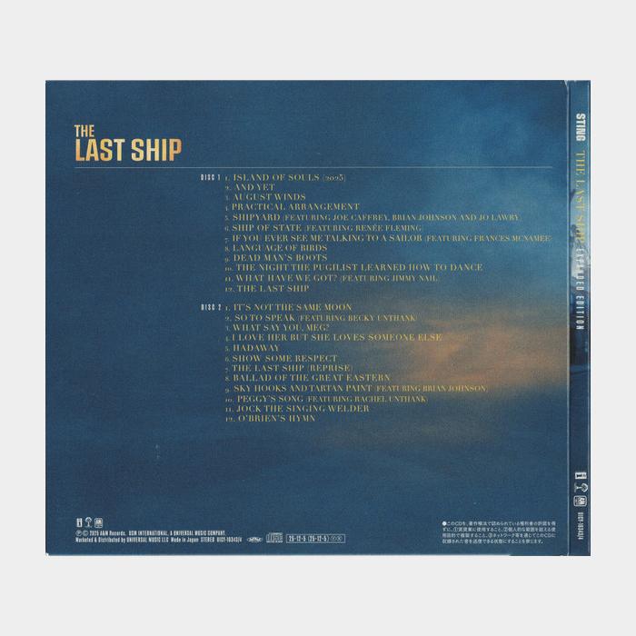 CD Sting - The Last Ship 2CD