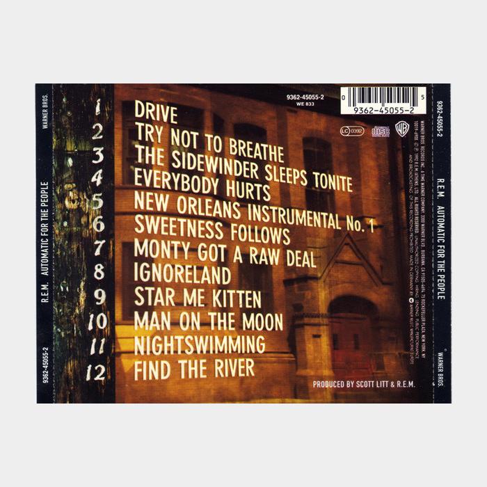 CD R.E.M. - Automatic For The People