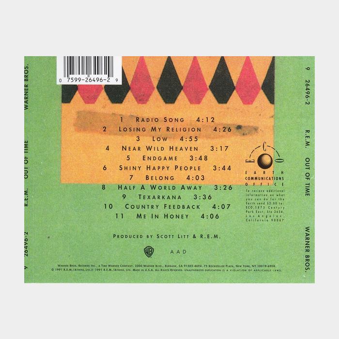 CD R.E.M. - Out Of Time