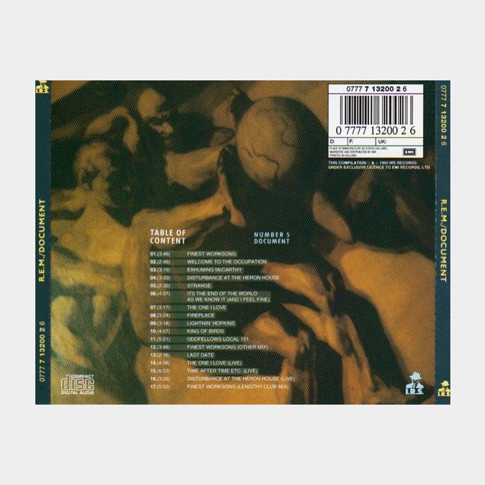 CD R.E.M. - Document