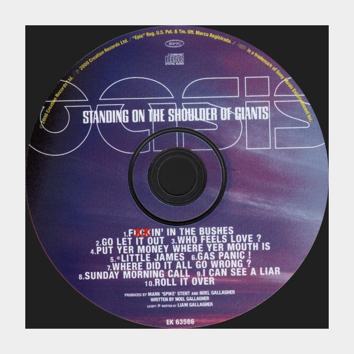 CD Oasis - Standing On The Shoulder Of Giants