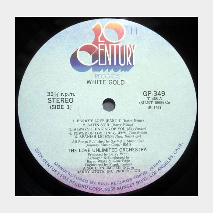 Barry White - White Gold (ex-/ex-, obi)