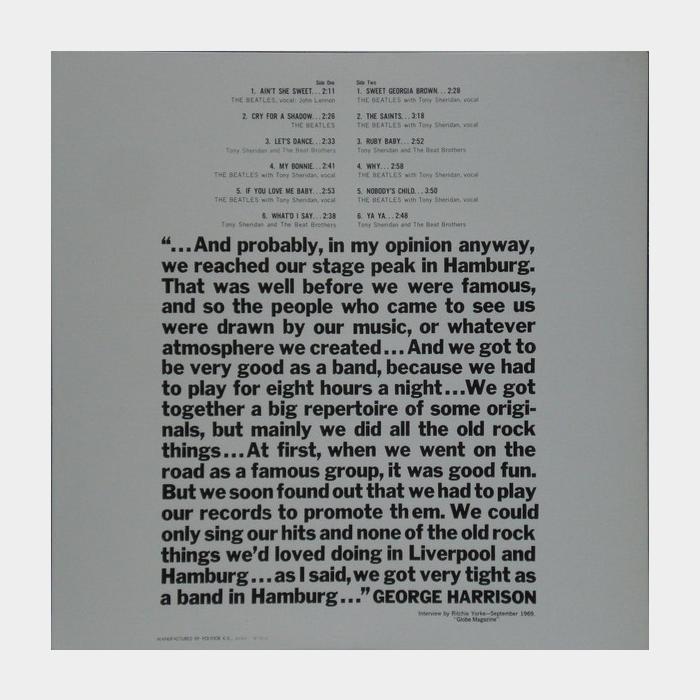 Beatles - 1961 (ex+/ex+)