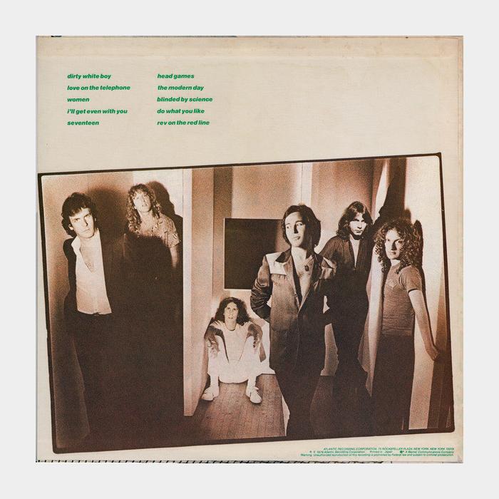 Foreigner - Head Games (ex+/ex)