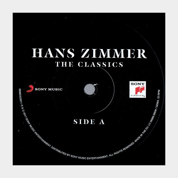 Hans Zimmer - The Classics 2LP (sealed, 180g)