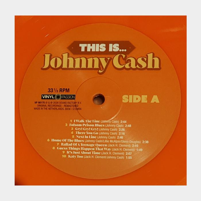 Johnny Cash - This Is Johnny Cash (sealed, 180g, Orange LP)