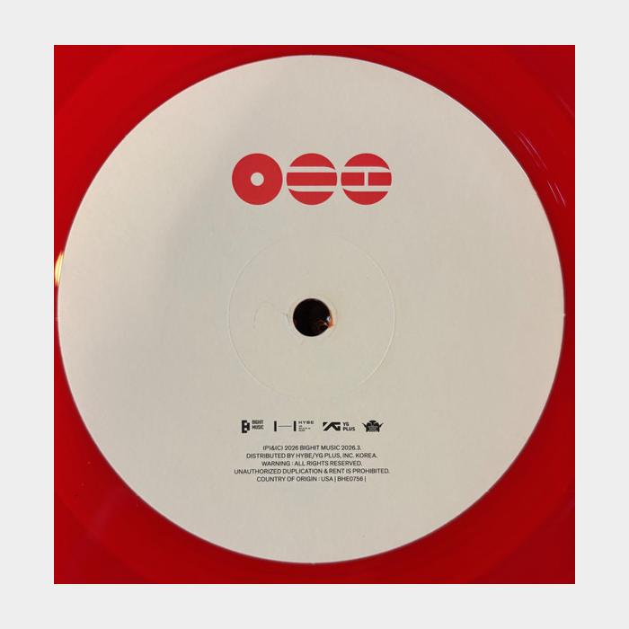 BTS - Arirang  (sealed, 180g, Red LP)
