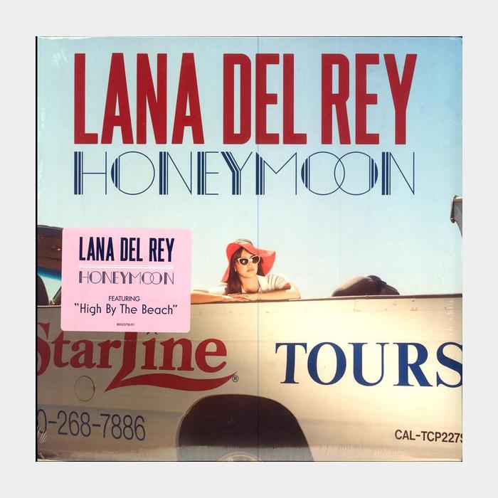 Lana Del Rey - Honeymoon 2LP (sealed, 180g, Red LP)