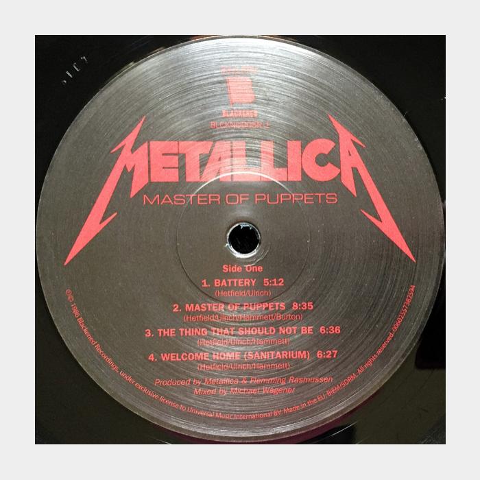 Metallica - Master Of Puppets (sealed, 180g)
