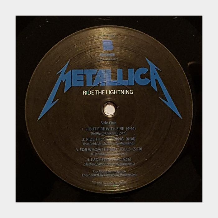 Metallica - Ride The Lightning (sealed, 180g)