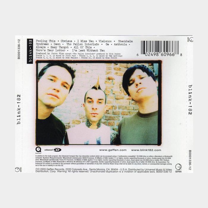 CD Blink-182 - Blink-182
