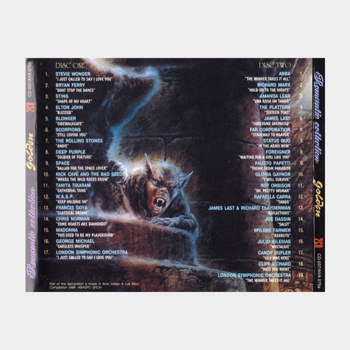 CD VA - Romantic Collection - Golden 2CD