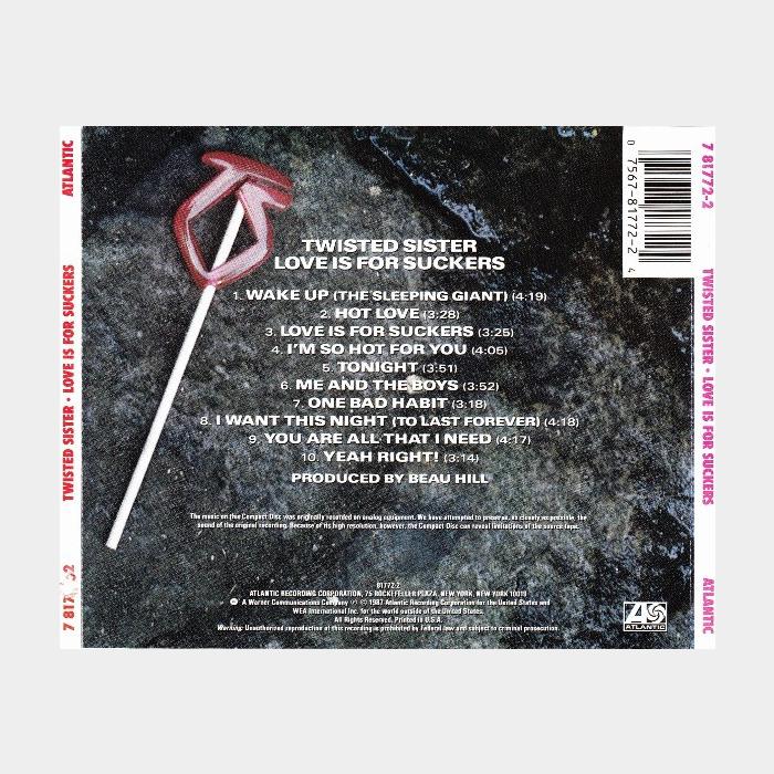 CD Twisted Sister - Love Is For Suckers
