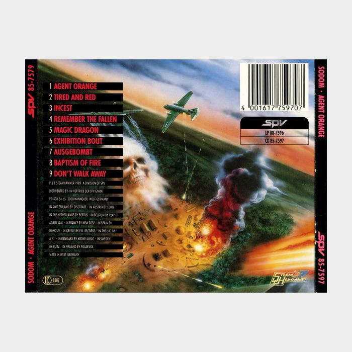 CD Sodom - Agent Orange