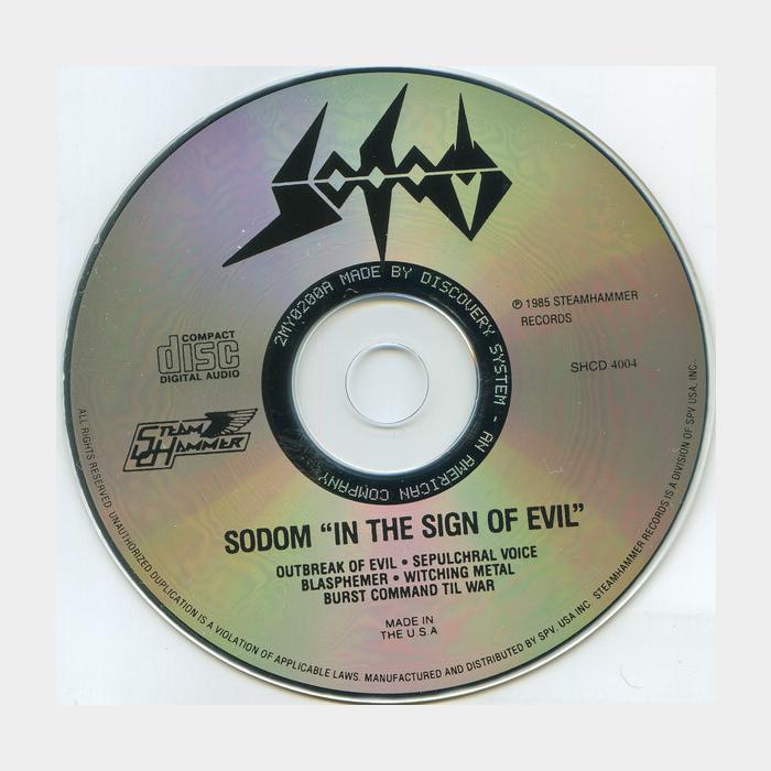 CD Sodom - In The Sign Of Evil