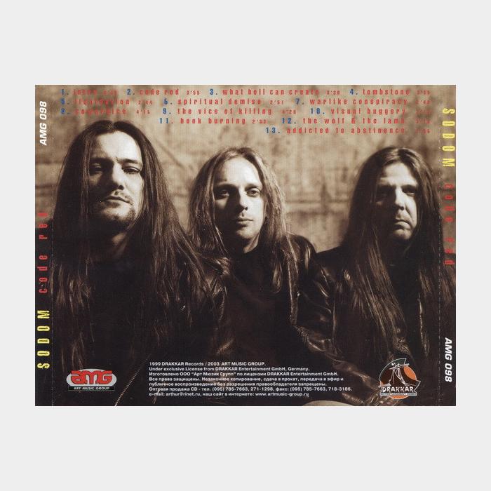 CD Sodom - Code Red