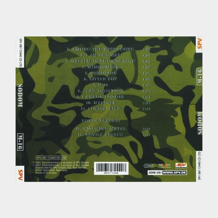 CD Sodom - M-16