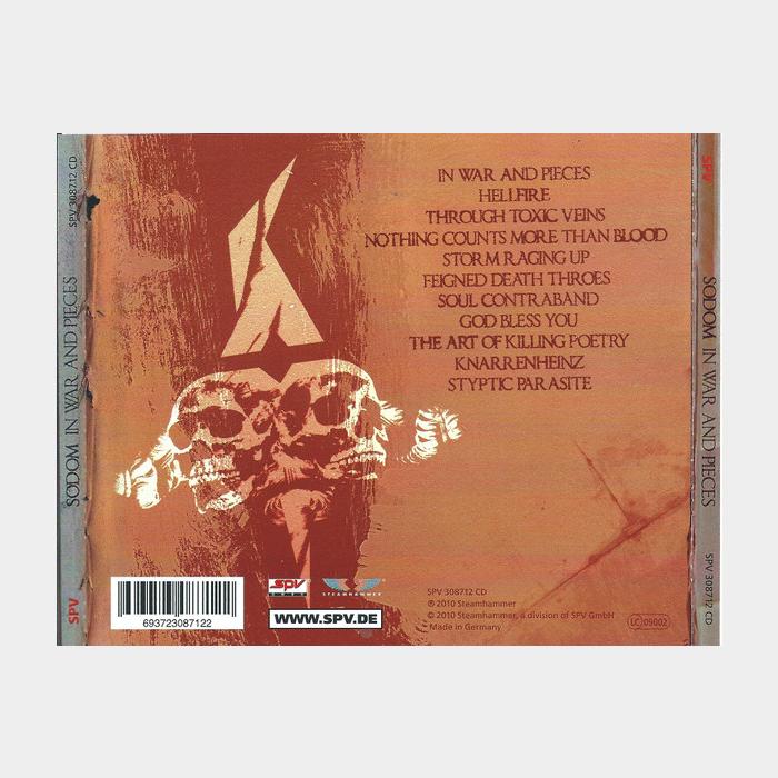 CD Sodom - In War And Pieces