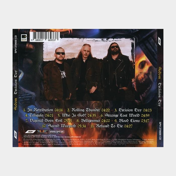 CD Sodom - Decision Day