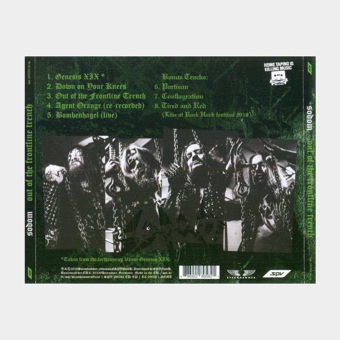CD Sodom - Out Of The Frontline Trench